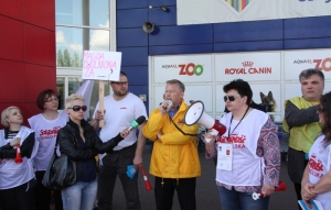 W obronie zwolnionej koleżanki