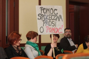Prezydent Legnicy kpi z załogi MOPS