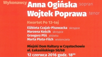 Zaproszenie na rocznicowy koncert