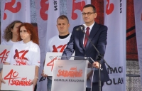 Premier Morawiecki: Solidarność to najpiękniejszy ruch społeczno-narodowy w historii całego świata