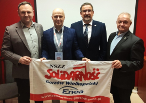 Krzysztof Gonerski ponownie wybrany przewodniczącym NSZZ &quot;S&quot; w Enea Gorzów Wielkopolski