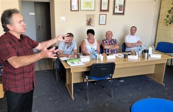 Szkolenie członków podkarpackiej "Solidarności" w przedmiocie rozwoju Związku