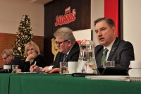 Piotr Duda na opłatku branżowym: Podwyżki to efekt ciężkiej pracy „Solidarności”