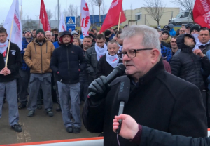 Tadeusz Majchrowicz: Jeżeli będzie trzeba, to pod Solarisa przyjedzie cała polska Solidarność, by wesprzeć strajkujących pracowników