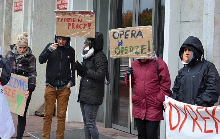 Requiem dla artystów Opery Bałtyckiej. W sobotę strajk!
