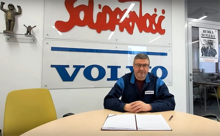 10 tys. od „Solidarności” w VOLVO dla szpitala. Apelują też do innych organizacji &quot;S&quot;