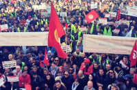 Sekretarz Generalna EKZZ wyrzucona z Tunezji za udział w związkowym proteście!