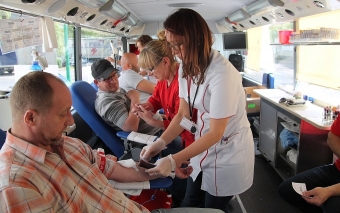 Hutnicy z Legnicy oddali krew dla przychodni MCZ