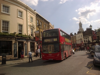 Efektowny protest w Londynie