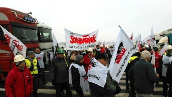 Zakończyły się blokady dróg na Śląsku