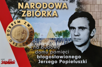 Cegiełki na Muzeum bł. ks. Jerzego Popiełuszki