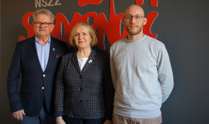 Potrzebna współpraca - spotkanie z Przewodniczącą LPS „Solidarumas”
