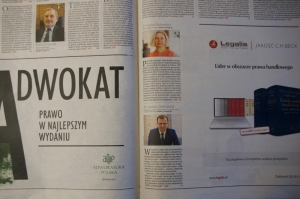Jeden z 50 najbardziej wpływowych prawników