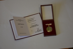 Zbigniew Sikorski odznaczony przez ministra rolnictwa