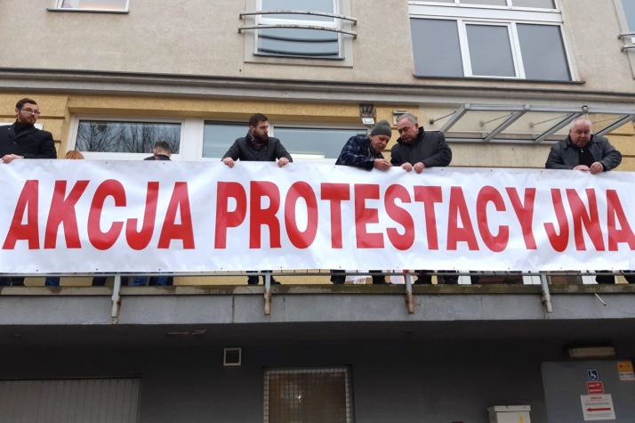 Akcja protestacyjna w NFZ