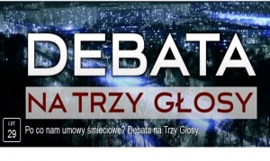 Debata na trzy głosy