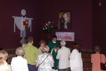 W 6. rocznicę beatyfikacji patrona "Solidarności"
