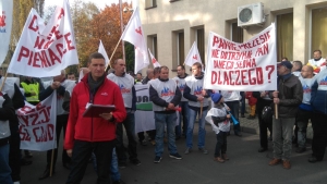 Protest Wamagu w Zabrzu