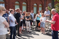 Uczestnicy międzynarodowej konferencji w Sali BHP