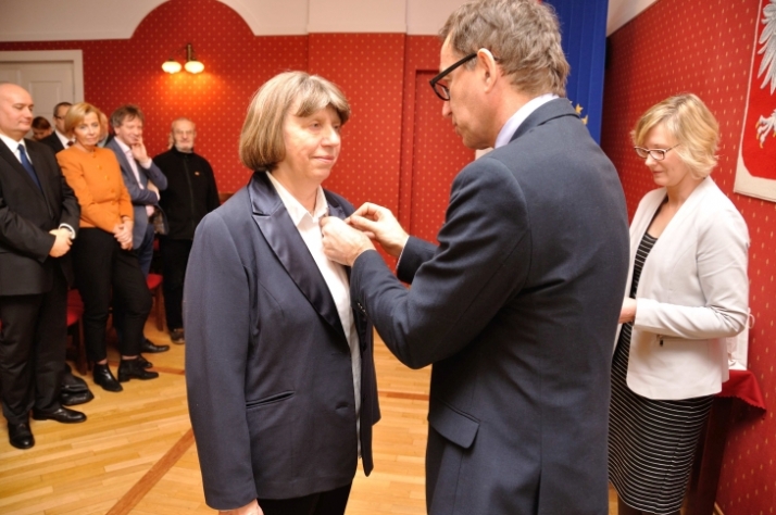 Uroczystość wręczenia Krzyży Wolności i Solidarności w Poznaniu