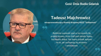 Tadeusz Majchrowicz: "Będziemy wspierać rząd, by projekt ustawy był jak najlepszy"