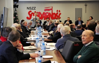 NSZZ Solidarność przekształcił się w sztab protestacyjno-strajkowy!