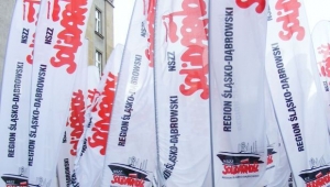Protest w Hucie Bankowa