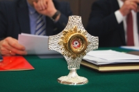 Relikwie patrona Związku w Gdańsku