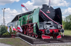 Lokomotywa parowa, którą w czasie strajku w lipcu 1980 r. zatrzymali kolejarze w Lublinie, jest symbolicznym pomnikiem Lubelskiego Lipca 1980