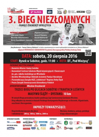 3 Bieg Niezłomnych w Sobótce