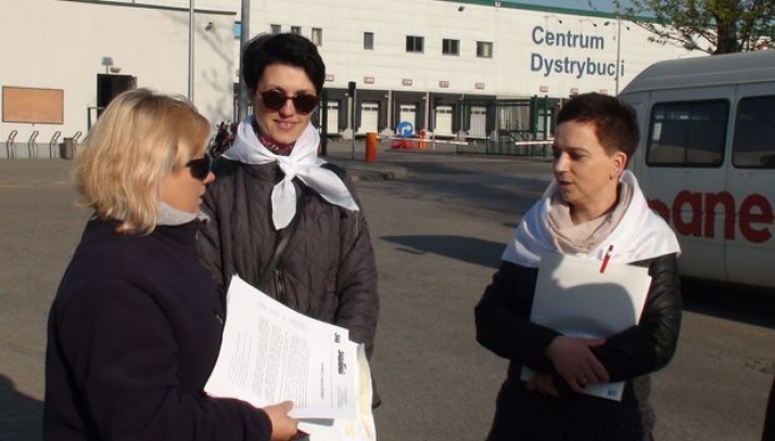 Z petycją do prezesa ID Logistics