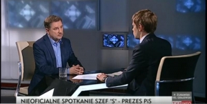 Piotr Duda u Świątka w TVP Info