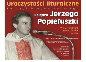 Rocznica śmierci bł. ks. Jerzego Popiełuszki. Uroczystości w Warszawie