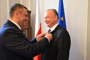 Były opozycjonista odznaczony