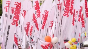Organizacja "Solidarności" w ID Logistic w Będzinie