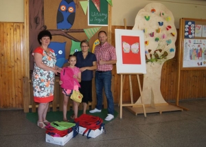 „Plecak na 6” – młodzi podarowali plecaki