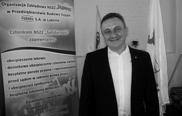 Zmarł Ireneusz Pasis delegat na KZD NSZZ &quot;Solidarność&quot;